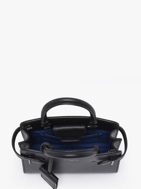 Cross Body Tas Emily Leder Le tanneur Zwart emily TEMI1630 ander zicht 2